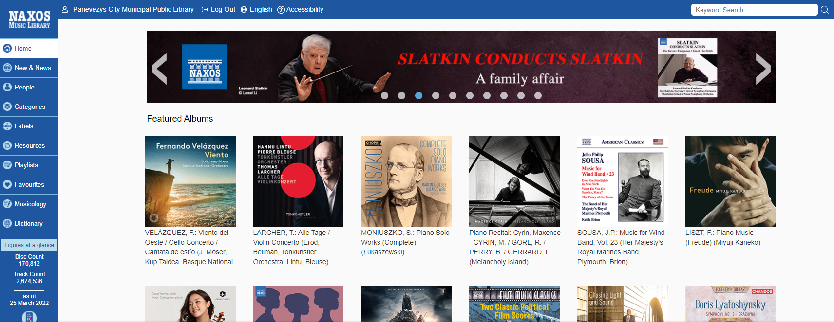 Muzikos mėgėjams – Naxos Music Library ištekliai