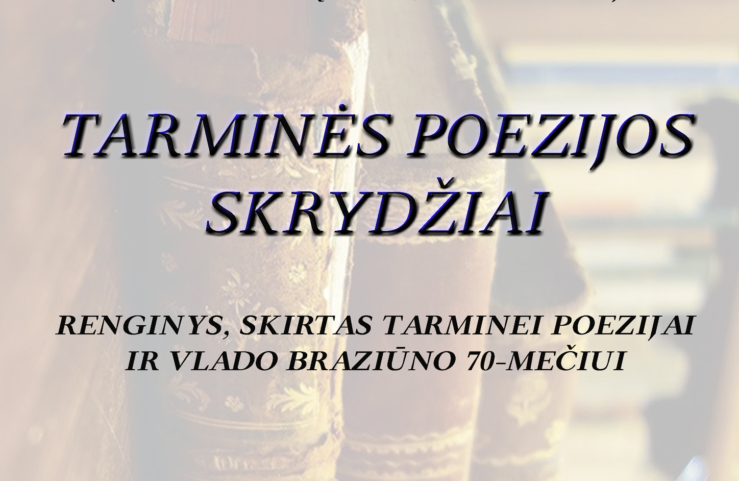 Tarminė poezija. Kokia ji?