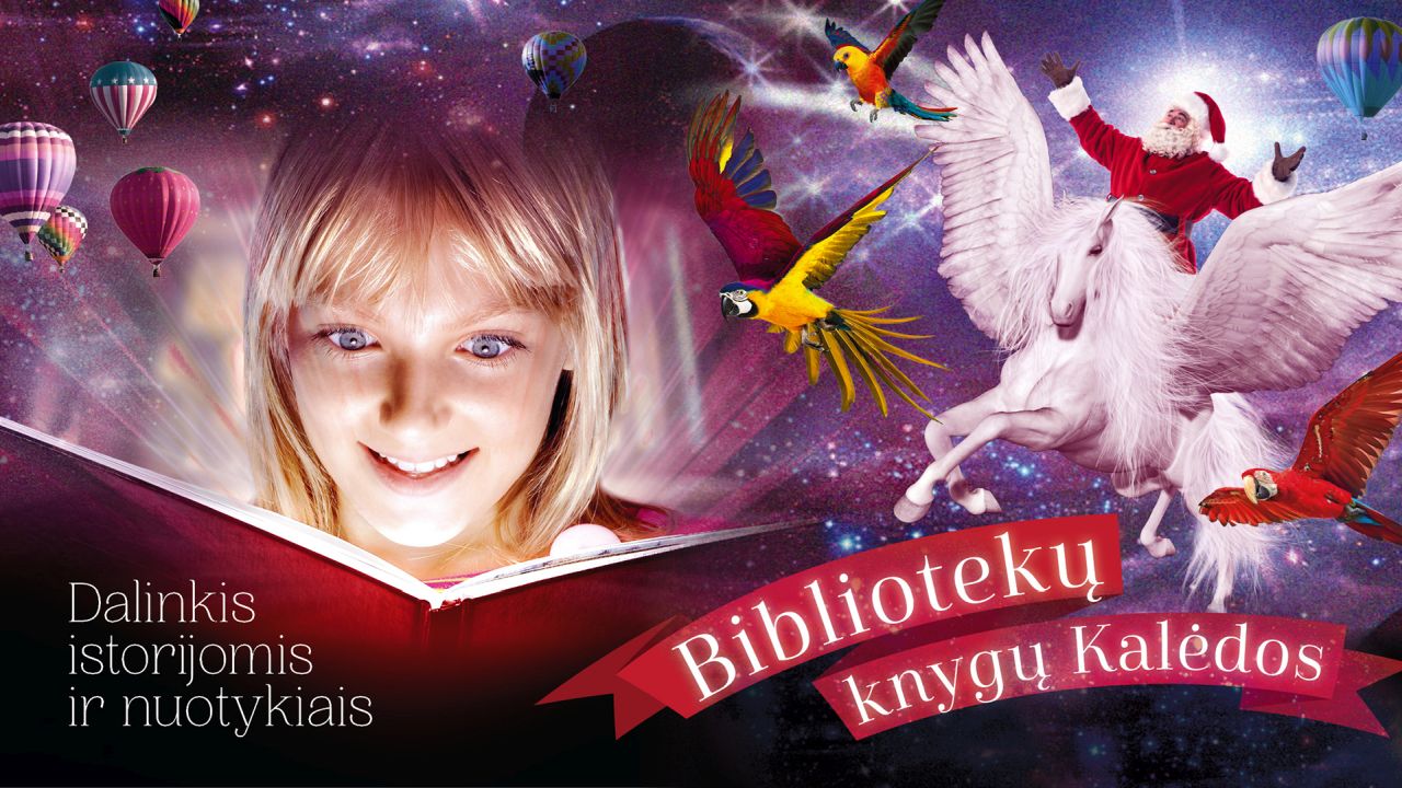 Prasideda akcija „Bibliotekų knygų Kalėdos“