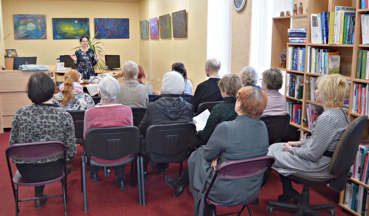 Bibliotekoje „Židinys“ – vakaras su žolininke Dale Petraitiene