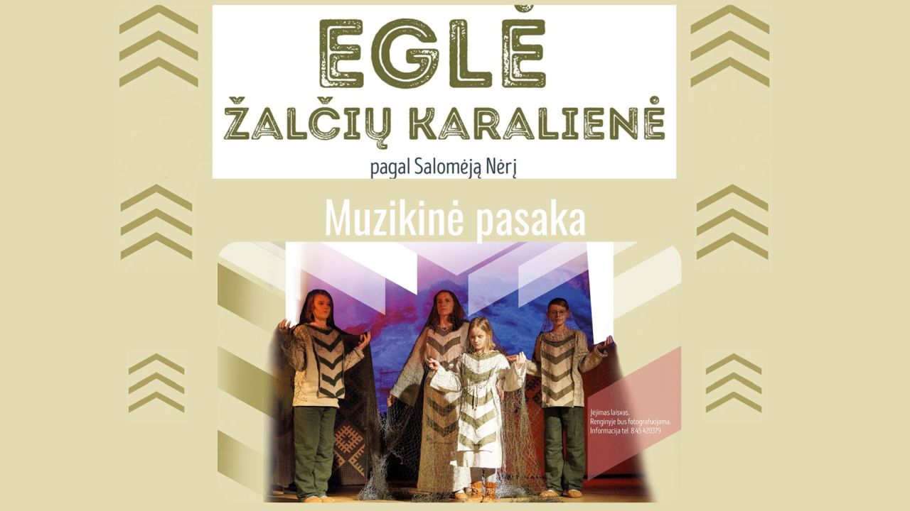 Bibliotekoje – muzikinė pasaka „Eglė – žalčių karalienė“