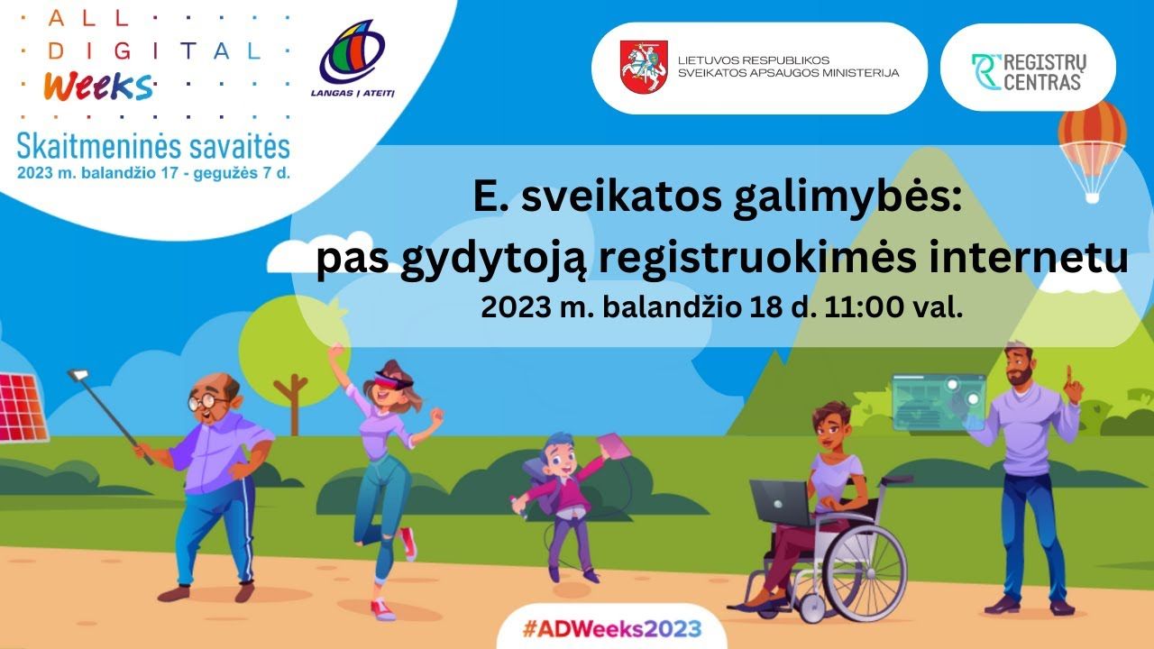 Prasideda „Skaitmeninė savaitė 2023“