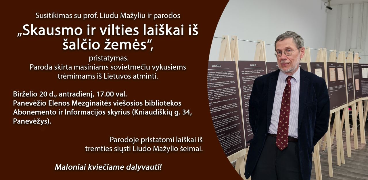 Prof. L. Mažylis kviečia susitikti bibliotekoje: pristatys parodą