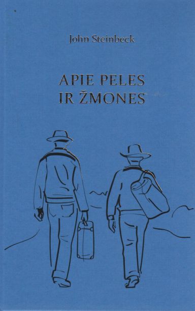 „Apie peles ir žmones“, autorius Steinbeck J. , spalvotas viršelis