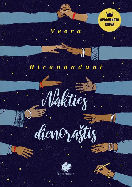 „Nakties dienoraštis“, autorius Hiranandani V. , spalvotas viršelis