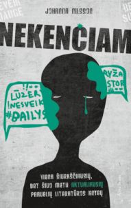 „Nekenčiam“, autorius Nilsson J.  Knygos spalvotas viršelis