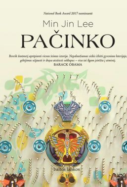 „Pačinko“, autorius Lee, Min Jin. , spalvotas viršelis