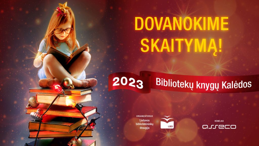 Prasideda akcija „Bibliotekų knygų Kalėdos“!