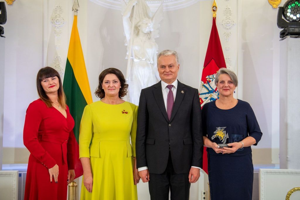 Smėlynės bibliotekai skirtas pilietinės iniciatyvos „Lietuvos galia“ apdovanojimas