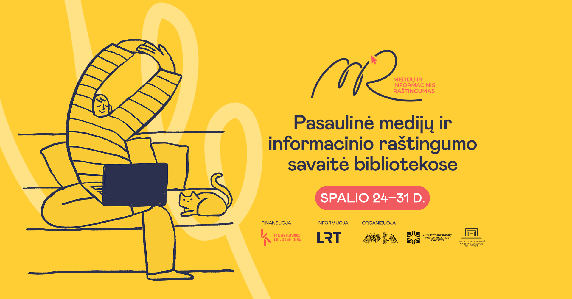 Medijų ir informacinio raštingumo savaitė 2024: Šiuolaikinės visuomenės ugdymas bibliotekose