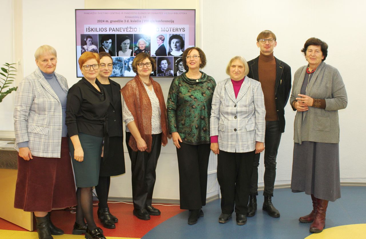 Konferencijoje – iškilių Panevėžio moterų istorijos