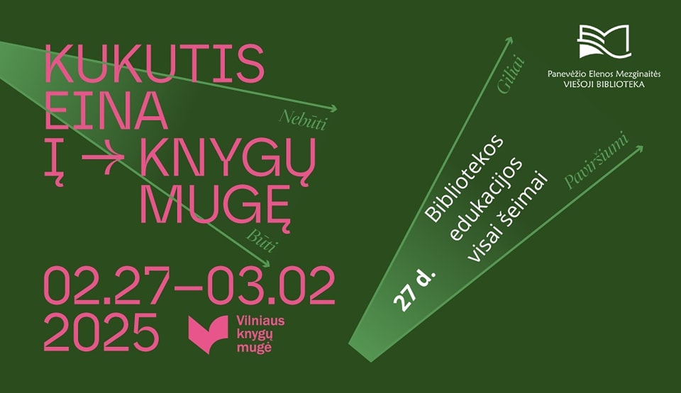 Susitikime Vilniaus knygų mugėje!