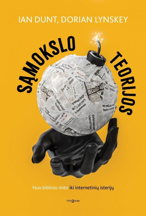 Knygos viršelis. Sąmokslo teorijos