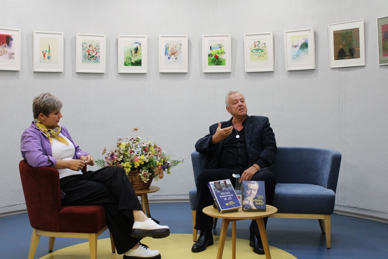 Nuo Camino Lituano iki scenos užkulisių: gyvas pokalbis su Jūrate Liepone ir Sauliumi Sipariu