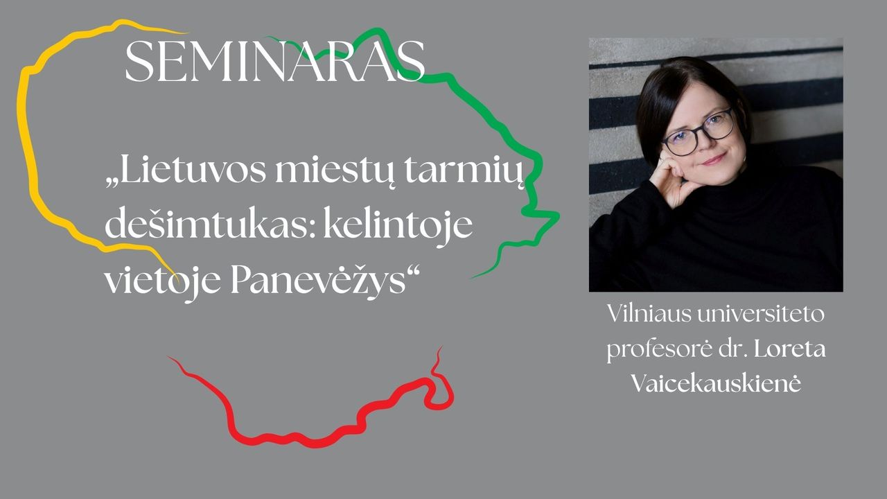 Tarmių dešimtukas: kurioje vietoje Panevėžys?