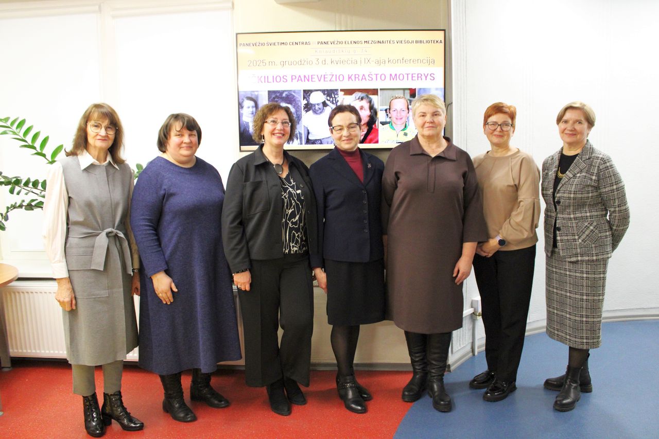 IX-oji konferencija „Iškilios Panevėžio krašto moterys“