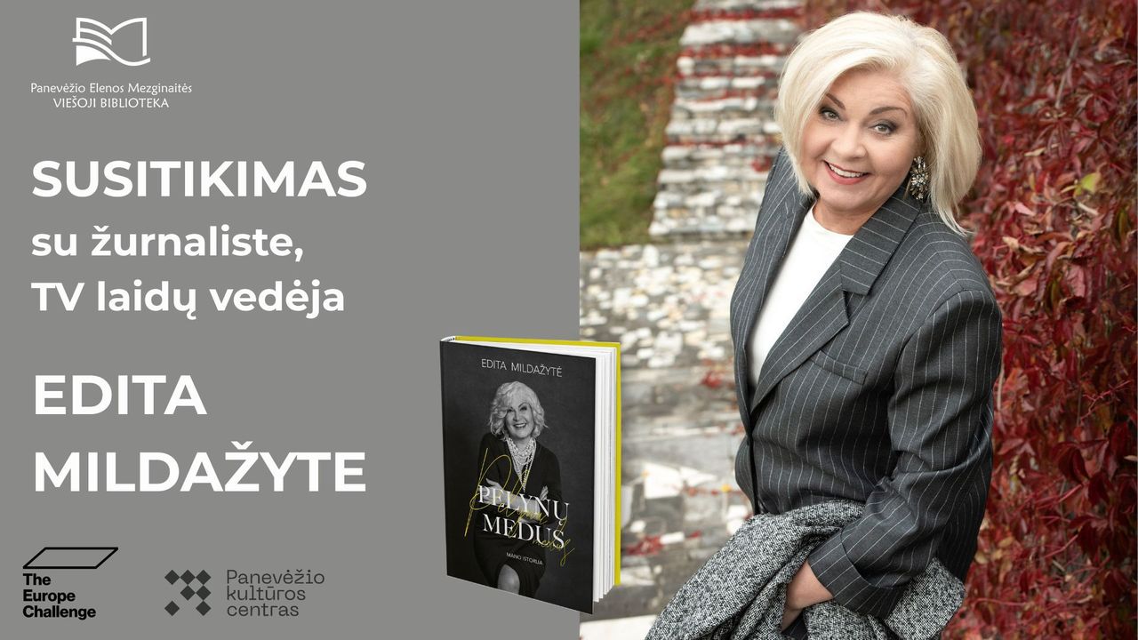Editos Mildažytės knygos „Pelynų medus“ pristatymas