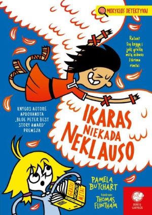 Knygos viršelia. Ikaras niekada neklauso